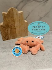 *Retired* Jellycat Fluffy Crab - Brand New W/ Tags + Dust Bag