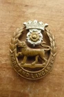 Original WW1 YORK & LANCASTER REGIMENT CAP BADGE - Missing Slider British Army