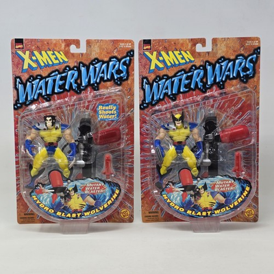 #ad #ad X Men Water Wars Hydro Blast Wolverine Set Of 2 Variants Marvel Comics ToyBiz $49.99
