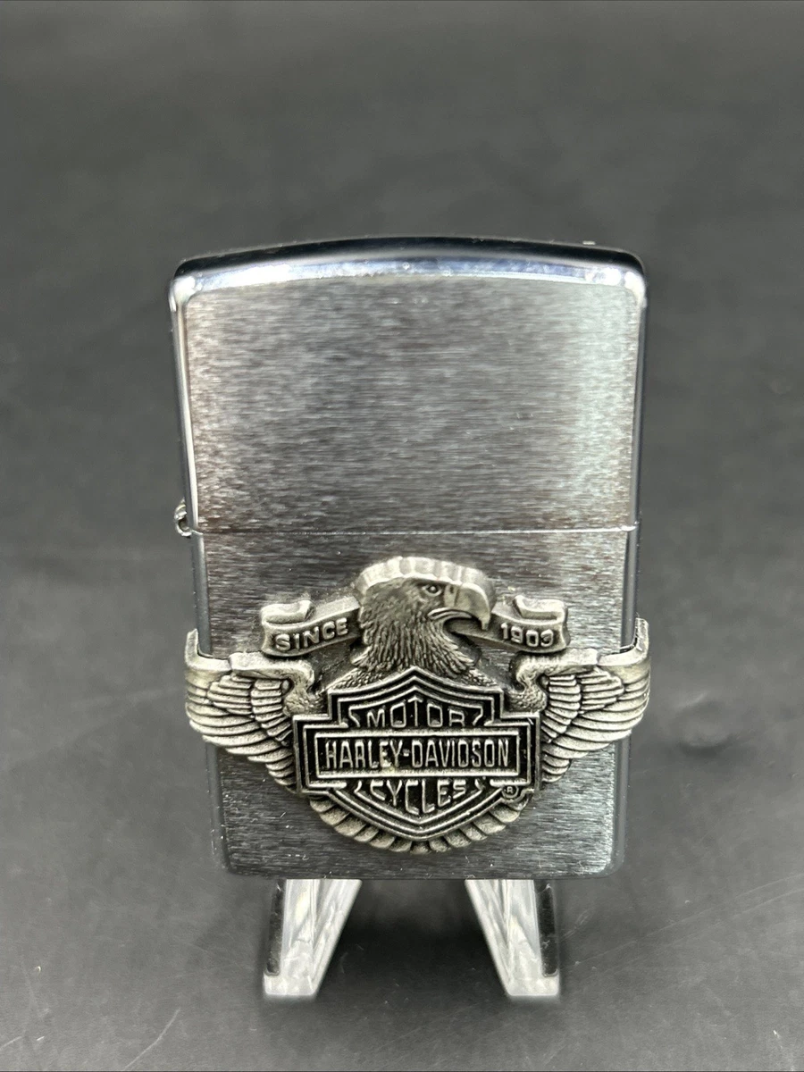 Zippo Harley-Davidson Eagle In Collectible Zippo Motorcycle
