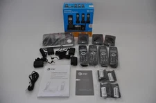 AT&T 4 Handset Connect to Cell Answering System - Black- DLP73410