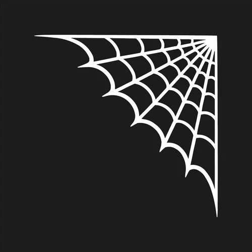 Spider web Vinyl Sticker Decal spiderweb