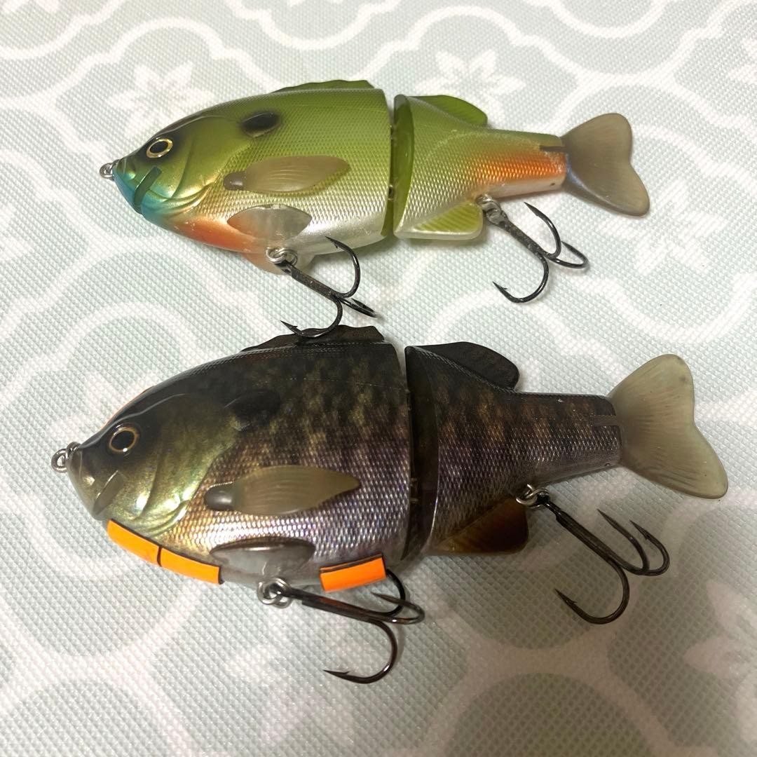 Deps Web Limited Blue Bullshooter Jr. Lure Set 2pcs Fishing Baits