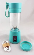 Ambiano Portable Blender On The Go, 7.4V 2000mAh 8.5oz  - Teal
