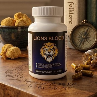 Lions Blood Supplement - Vegan Capsules