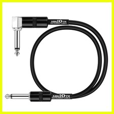Versatile 12 Inch Guitar Patch Cable Lightweight Tangle-Free Connection