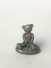 Vintage Style Teddy Bear First Tooth Keepsake Box Lid