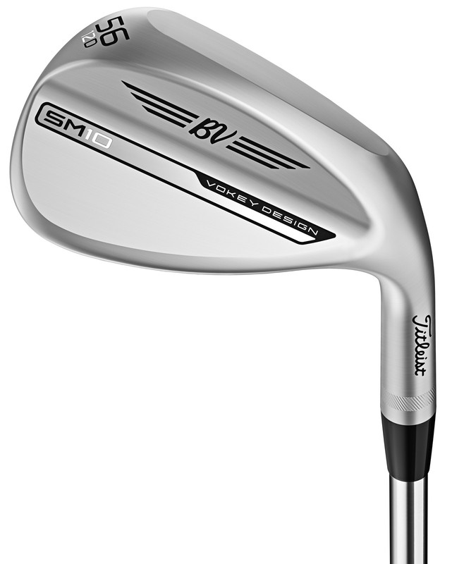 Left Titleist Vokey SM10 Tour Chrome D Grind 54* Sand Wedge 54-12 Stl Very Good