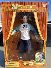 Vintage N Sync Justin Timberlake Marionette String Puppet Doll 2000 NIB