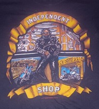 COUNTRY CHOPPERS CYGNET OHIO XL T-SHIRT independent Motorcycle Shop USA MADE vtg