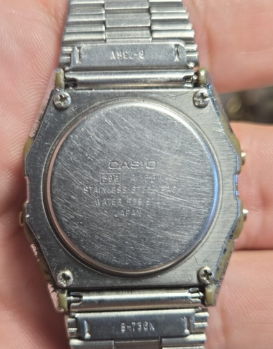 Vintage watch Casio LCD 596 A156W very good condition of the goods - Picture 3 of 13