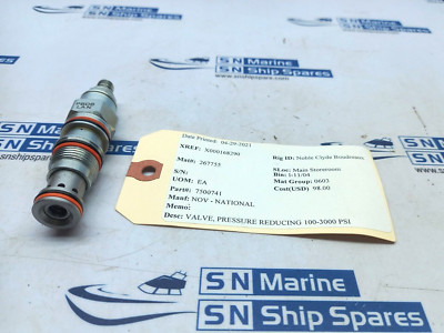 Sun Hydraulics PBDB LAN Druckminderventil 100-3000 Psi Nov-National 7500741