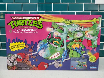 TMNT Turtlecopter (Sealed) 1990 Playmates Teenage Mutant Ninja