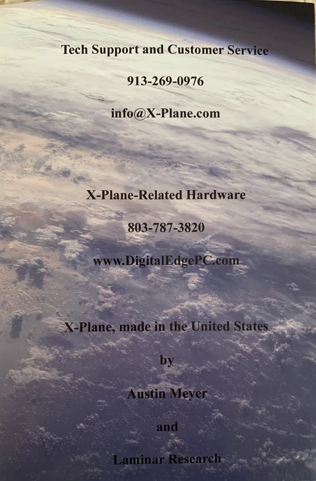 X-PLANE V9 by LAMINAR RESEARCH PC or MAC Instructions on Package. - Image 4 of 4