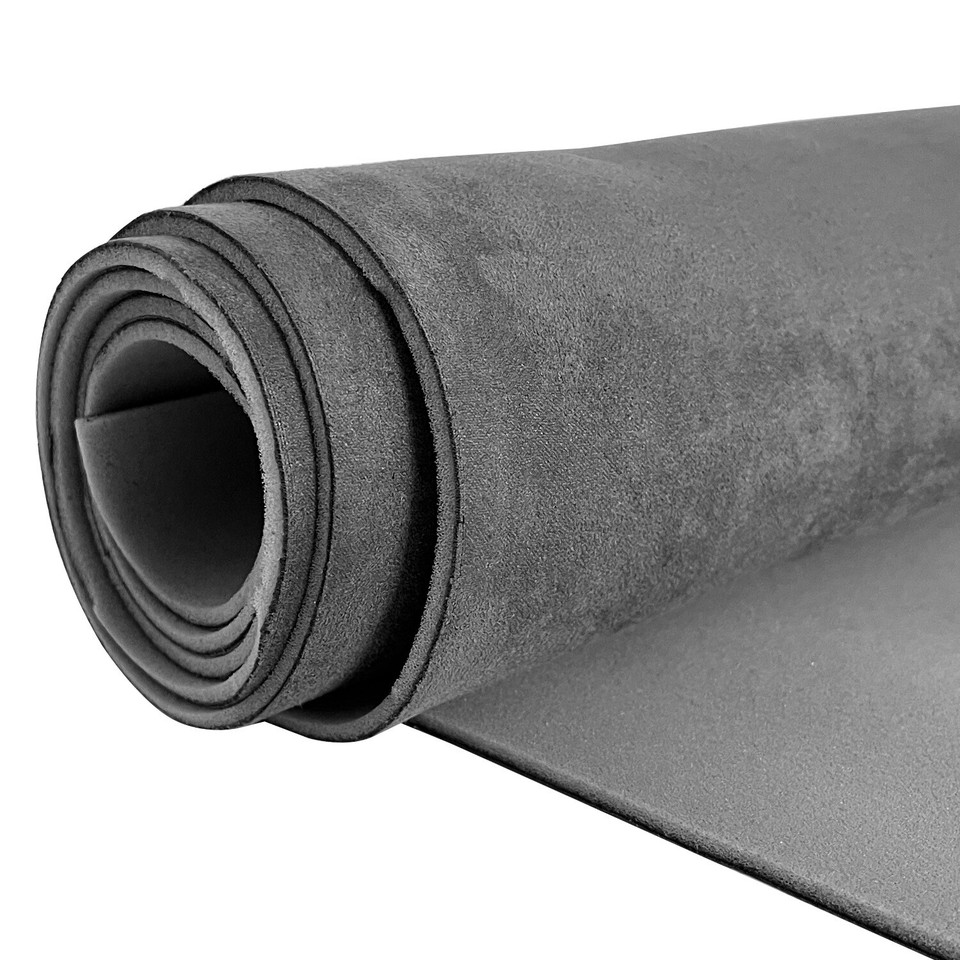 Suede Headliner Fabric Gray 59"x59" Car Upholstery Roof Liner Replace