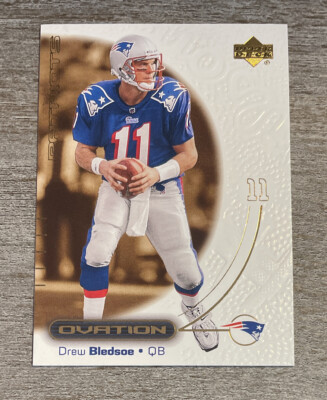 Drew Bledsoe 2000 Upper Deck Ovation Patriots #33  *E493*