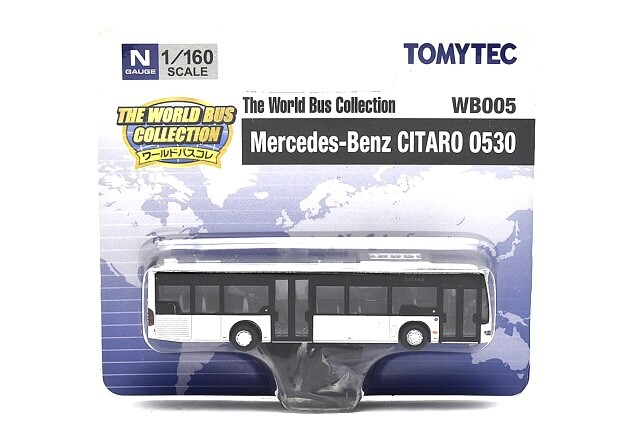 N Scale Tomytec WB005 Mercedes-Benz CITARO 0530 Silver N Scale Tomytec WB005 Mercedes-Benz CITARO 0530 Silver