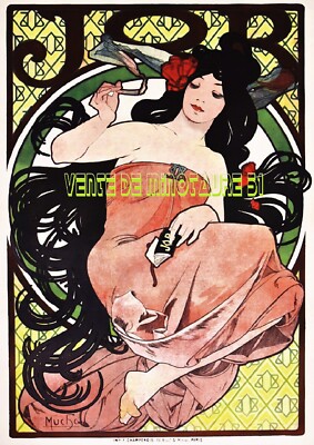 Cigarette Paper Job - Draped Woman Draped More - Laminated Poster