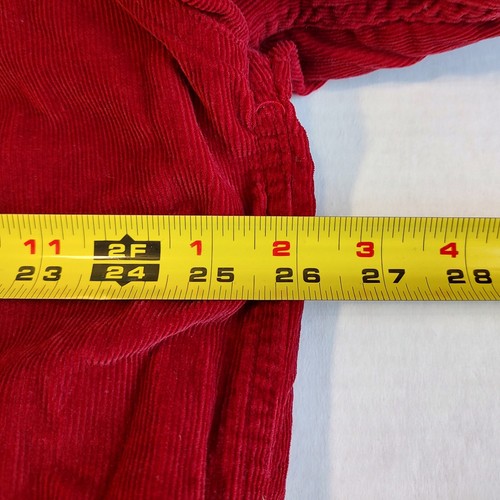 Vtg Arrow Blue Jean Shacket Mens XL Red Corduroy Blanket Lined Button Workwear - Picture 4 of 6