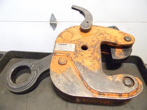 USED RENFROE MODEL TL 12 TON VERTICAL LOCKING TYPE LIFT CLAMP TL-12TON-C 