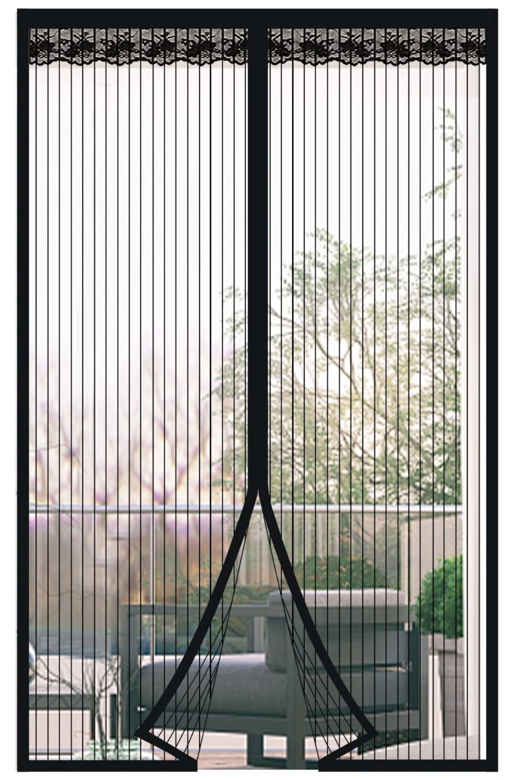 DIKER Magnetic Fly Screen Door, Fly Nets for Doors 90 X 210cm, Door Fly Screen,