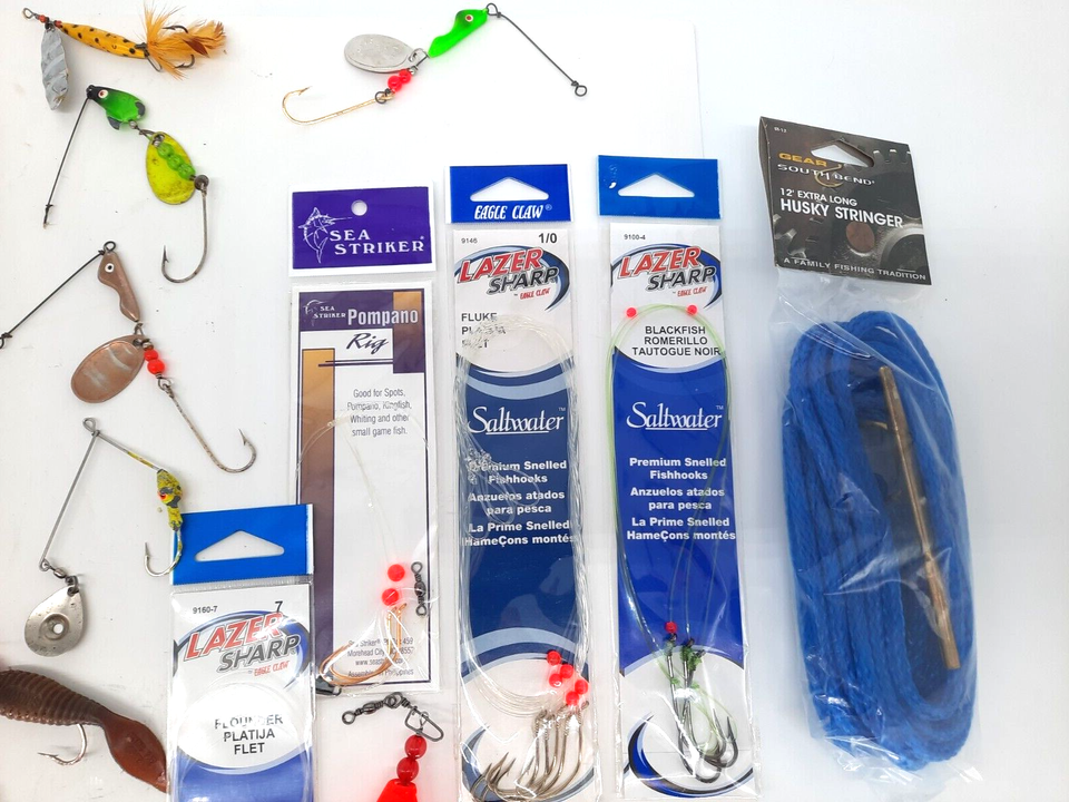 Flambeau Outdoors 3Tray Tackle Box, 44+ VTG Fishing Lures, Tackle