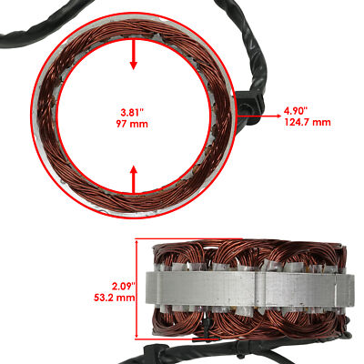 1979-1982 Honda CB750F CB750 Dohc Supersport Motorcycle Stator
