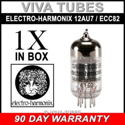 Brand New In Box Gain Tested Electro-Harmonix 12AU7 ECC82 Vacuum