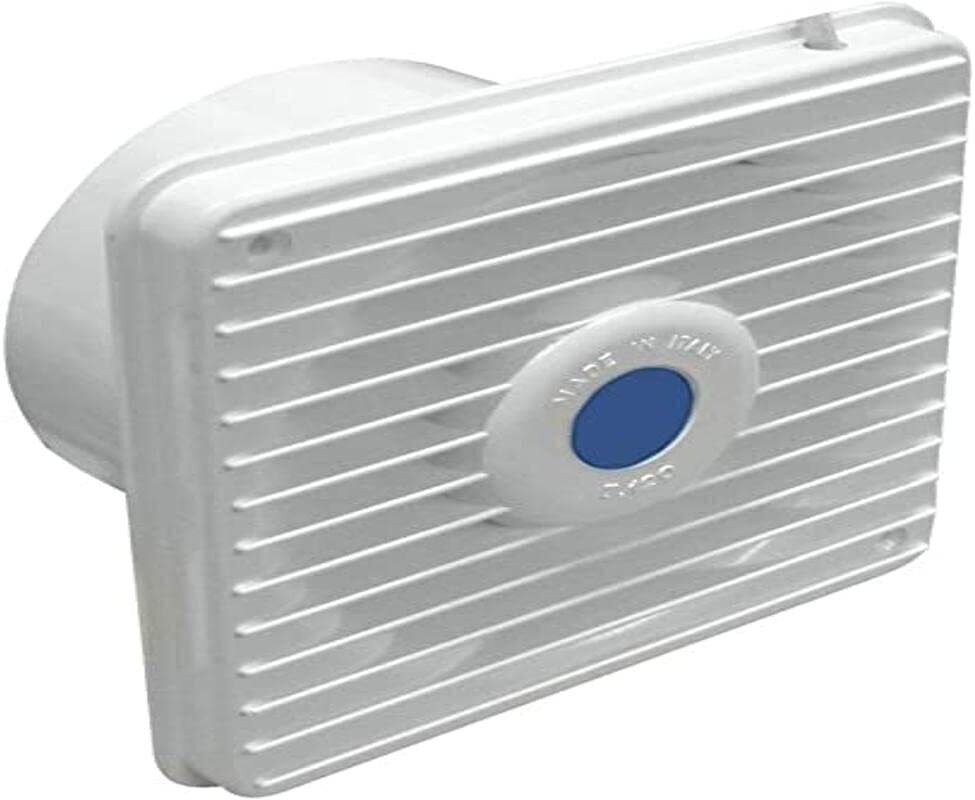 Badlüfter Wandventilator Lüfter Elektrischer Aspirator, Weiß, T120, 120 mm, Lux