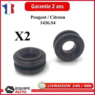 2X Support Silent Bloc Inferieure Boitier Filtre Air 1436.S4 1436N9 1436H5 - Photo 1/4