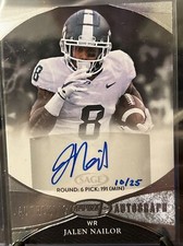 Jalen Nailor 🔥2022 Sage Aspire Silver Foil SSP 10/25 🔥Vikings