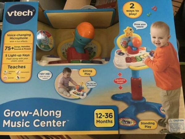 vtech grow along music center