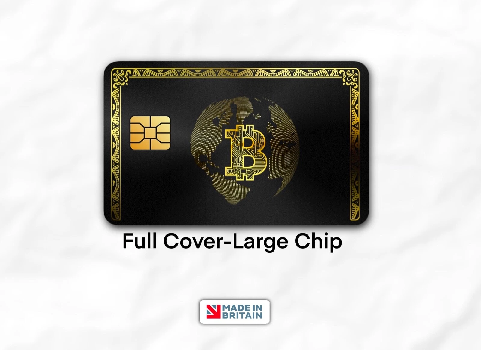 Bitcoin Black | Credit Card Cover | Credit Card Skin Morocco | Ubuy