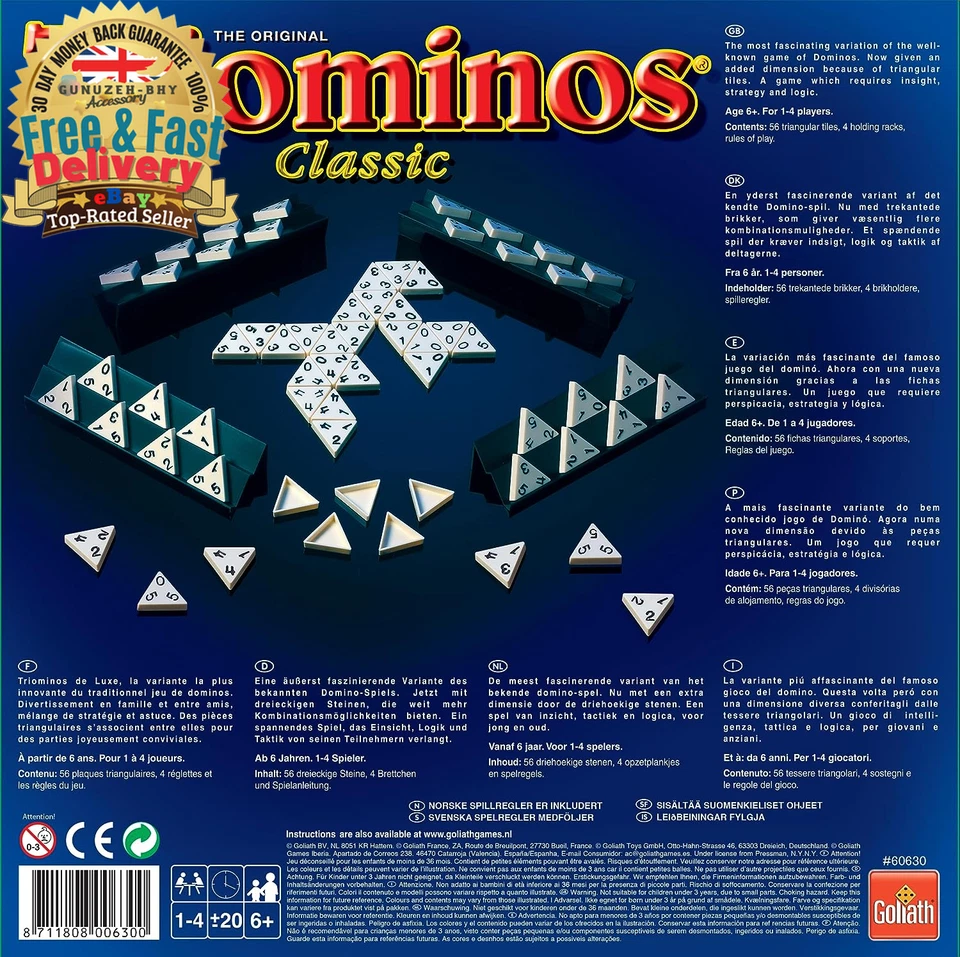 Goliath "Classic" Triominos - Image 3 of 4