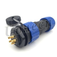 SD20 5Pin Panel Mount Waterproof Connector Plug Socket Aviation Cable Connector