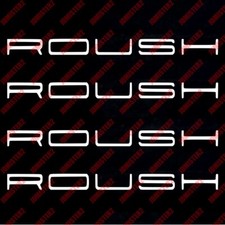 Roush Decal Alcon Mustang Die Cut Vinyl Sticker Graphics Logo Racing
