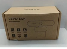 Open Box  Depstech HD Webcam with built in Mic and 360 Rotation 1920x1080