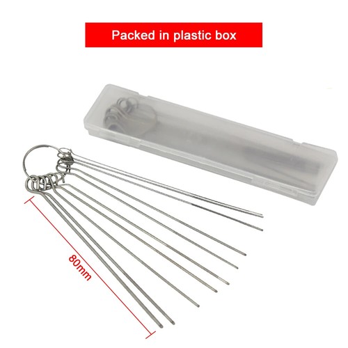 5 Boxes Welding Tip Cleaner Welding Cutting Torch Nozzle Needles Kit Stainless - Picture 13 of 13