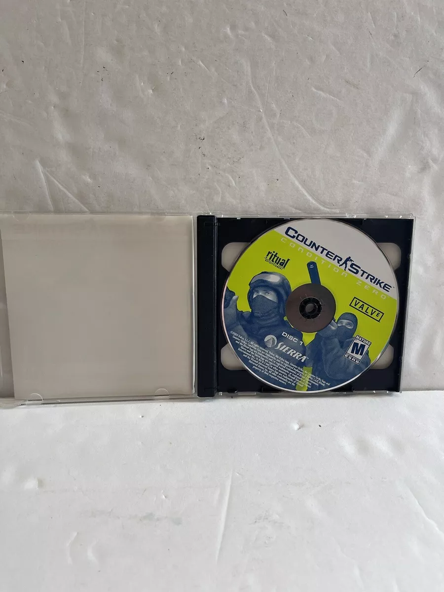 Counter Strike Condition Zero PC Game Online Action 2004 CD Rom