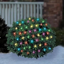 MEMBER'S MARK 120 COUNT SUPER SPARKLE TWINKLING LED NET LIGHTS *DISTRESSED PKG