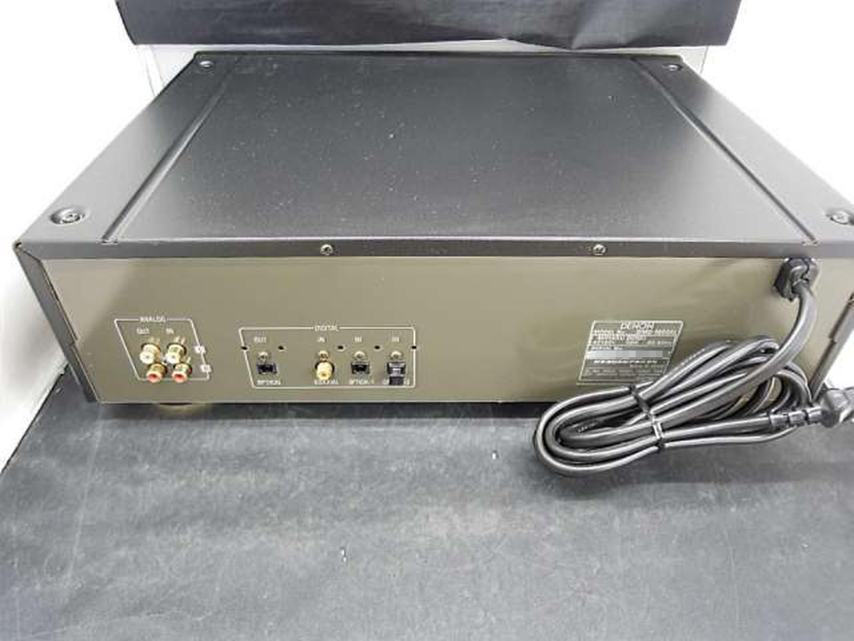 DENON DMD-1600AL Mini Disc MD Deck Recorder Black Good | eBay