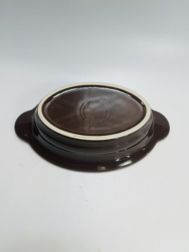 FIESTA WARE Oval Individual Casserole BOWL Chocolate BROWN Dish Baking Serve EUC - Picture 13 of 17