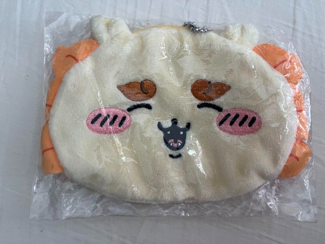 Japan Anime Chiikawa face pouch Shisa popular characters service price very rare