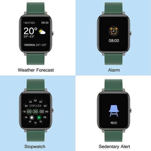 Smartwatch con monitor pressione sanguigna frequenza cardiaca per Samsung Galaxy A14 5G - Foto 21 di 38