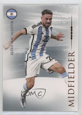 2024 Futera Unique Nostalgia Midfielders Topaz 1/62 Alexis Mac Allister 0n8h