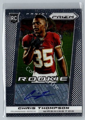 2013 Panini Prizm #303 Chris Thompson Autographs