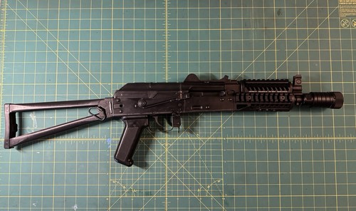 GHK AKS 74U V2 Gas Blowback Airsoft Replica with Upgraded and spare parts.