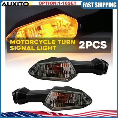 Motorcycle Turn Signal Indicator Blinker Lights For Kawasaki ER-6F 2012-17 2-20X