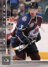 Milan Hejduk 2001-02 Be a Player Memorabilia #73 Colorado Avalanche