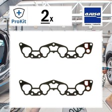 2x ORIGINAL® Ajusa 13109500 Dichtung, Ansaugkrümmer für Honda CRX III CIVIC V
